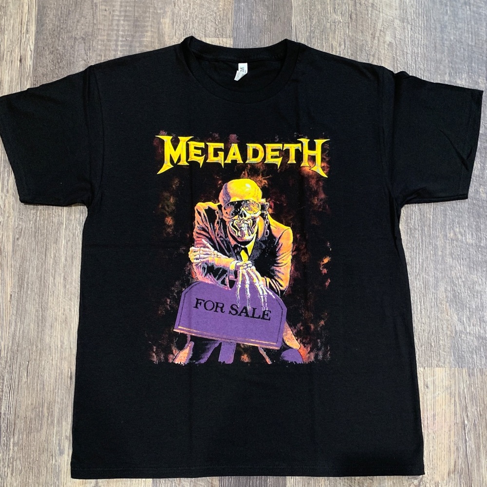 Megadeath for sale t shirt metal punk pop unisex